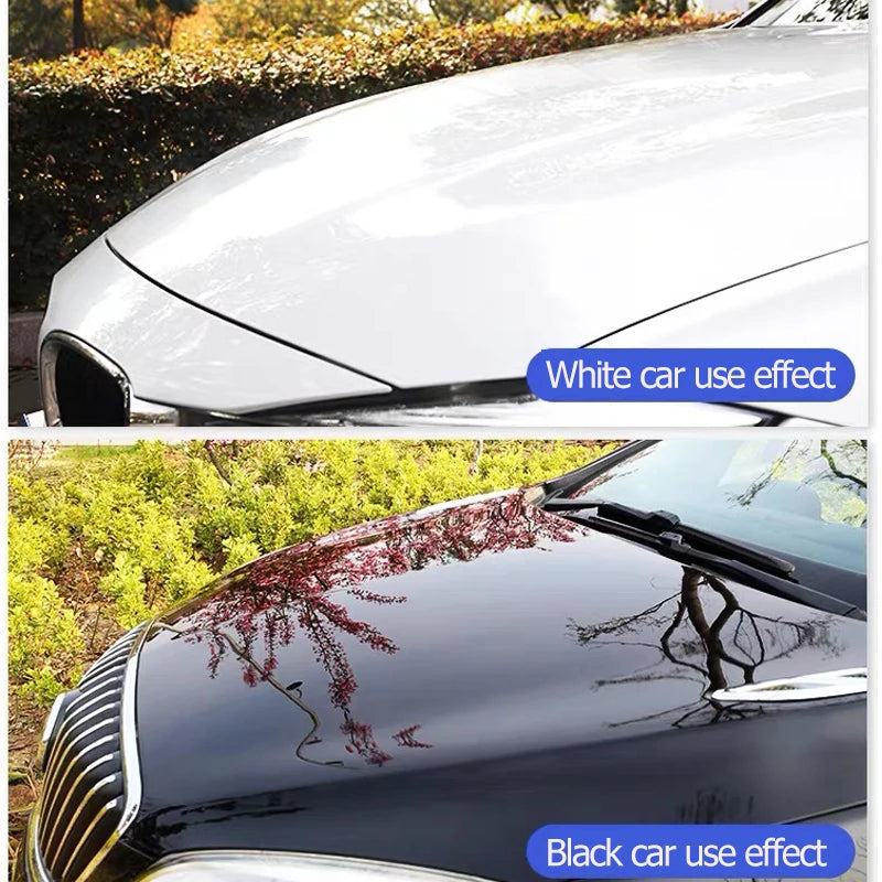 Pasta de pulido de cera para coche, cera dura de cristal, reparación de arañazos, cuidado de pintura, arandela de coche, película impermeable, revestimiento, detalles, accesorios para coche