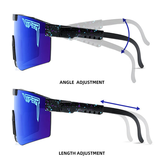Gafas de sol UV400 para adultos Pit Viper, gafas de sol de béisbol y Softball para hombres y mujeres, gafas para exteriores, gafas deportivas, gafas de sol para Mtb