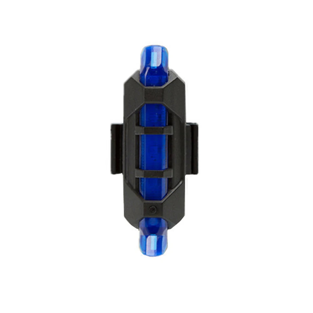 Luz trasera para bicicleta recargable por USB, fácil de instalar, 3 modos, accesorios de luz para bicicleta