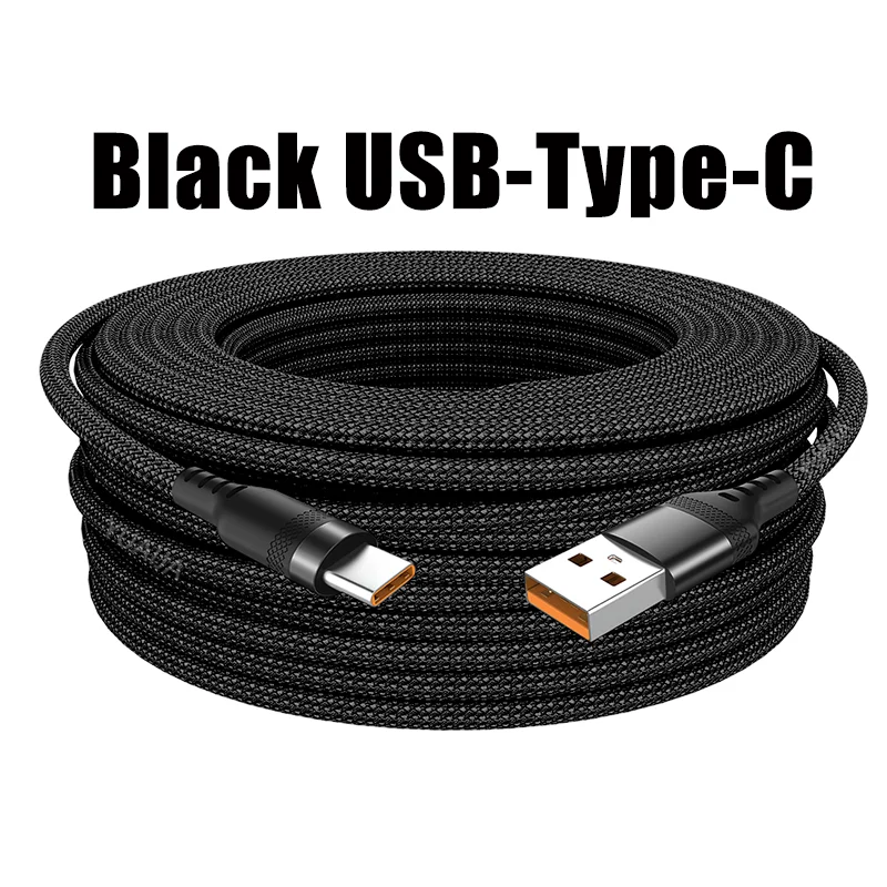 Cable de carga rápida USB TIPO C LIGHTNING 3m 5 metros USB C Android Micro USB Cable de carga extensible para iPhone 14 Xiaomi OnePlus