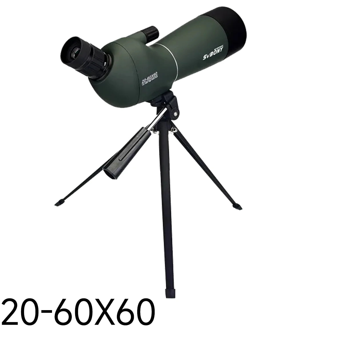 Svbony SV28 50/60/70/80mm telescopio potente Zoom con trípode impermeable, equipo de Camping, tiro al objetivo, observación de aves