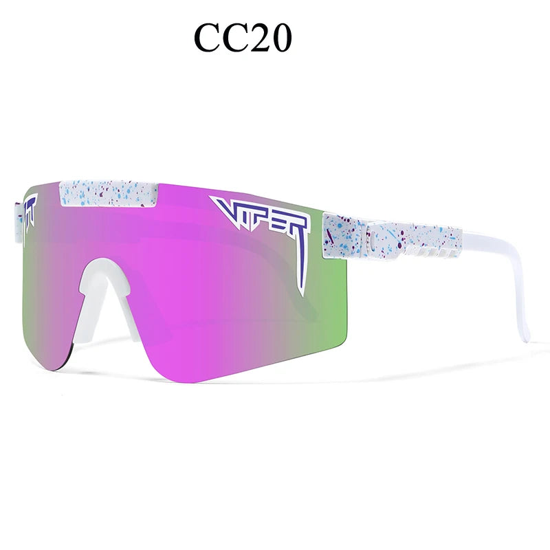 Gafas de sol UV400 para adultos Pit Viper, gafas de sol de béisbol y Softball para hombres y mujeres, gafas para exteriores, gafas deportivas, gafas de sol para Mtb
