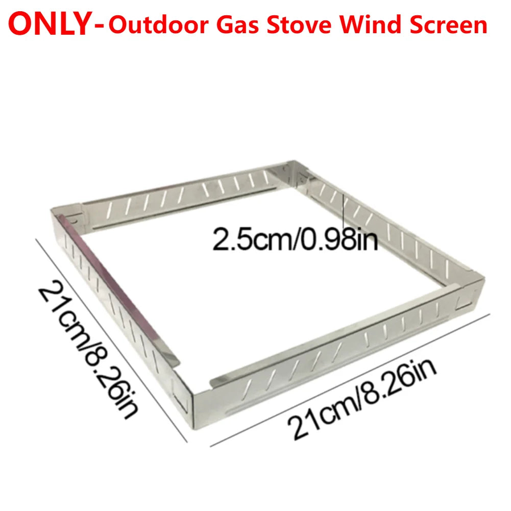 Estufa de butano con quemador portátil, estufa de Gas para acampar, estufa de tanque de Gas para exteriores con funda de transporte, estufa de mochilero para senderismo y cocina