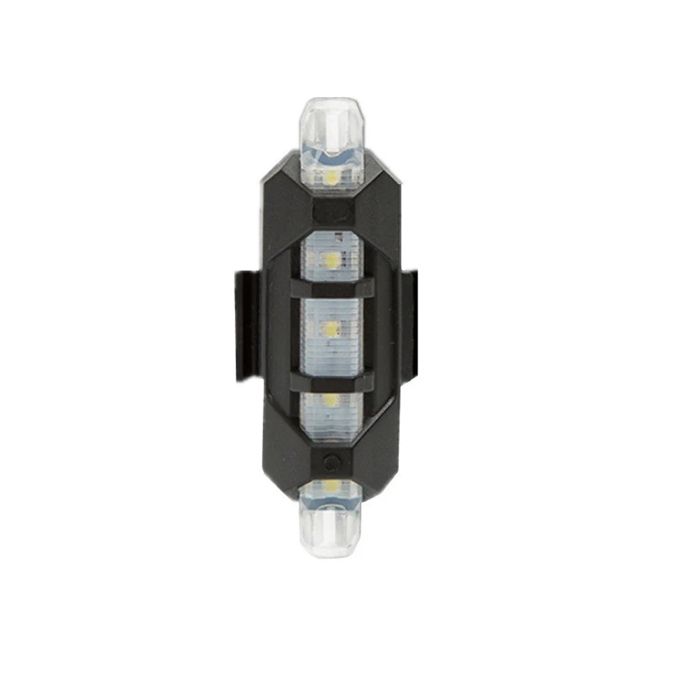 Luz trasera para bicicleta recargable por USB, fácil de instalar, 3 modos, accesorios de luz para bicicleta