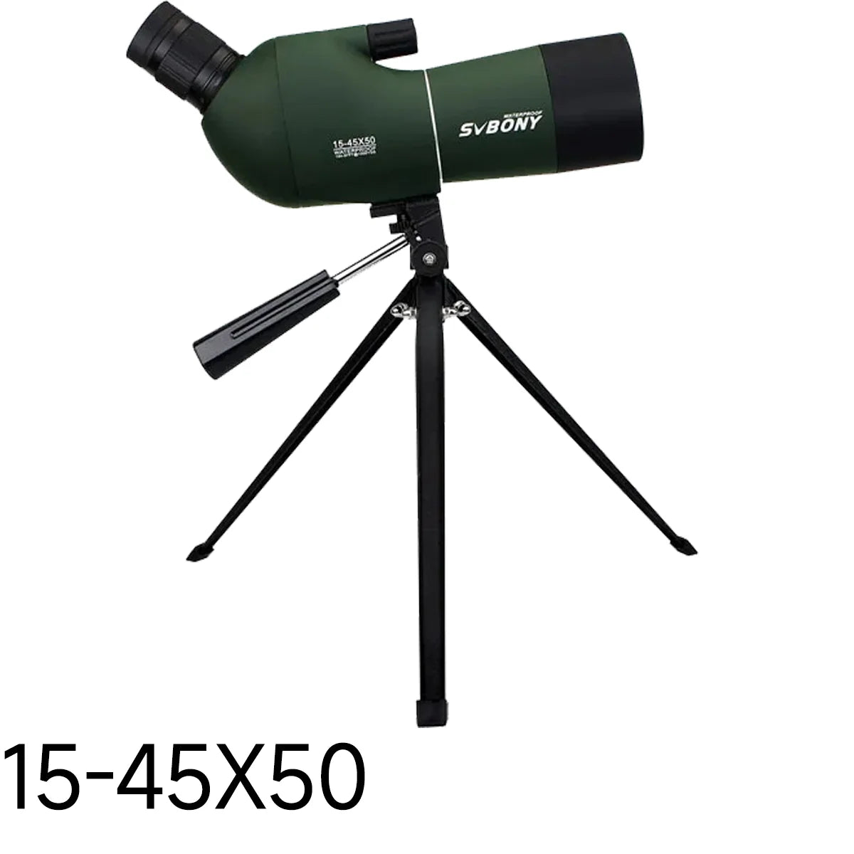 Svbony SV28 50/60/70/80mm telescopio potente Zoom con trípode impermeable, equipo de Camping, tiro al objetivo, observación de aves
