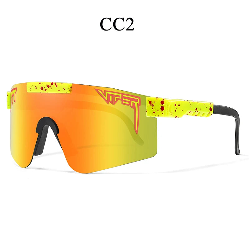 Gafas de sol UV400 para adultos Pit Viper, gafas de sol de béisbol y Softball para hombres y mujeres, gafas para exteriores, gafas deportivas, gafas de sol para Mtb