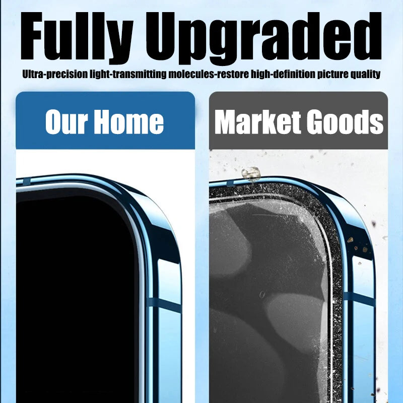 4 unidades de vidrio templado para iPhone 11 12 13 14 Pro XR X XS Max protector de pantalla para iPhone 12 13 Mini 7 8 6 Plus SE Glass