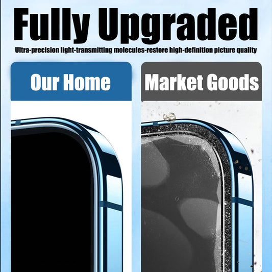 4 unidades de vidrio templado para iPhone 11 12 13 14 Pro XR X XS Max protector de pantalla para iPhone 12 13 Mini 7 8 6 Plus SE Glass