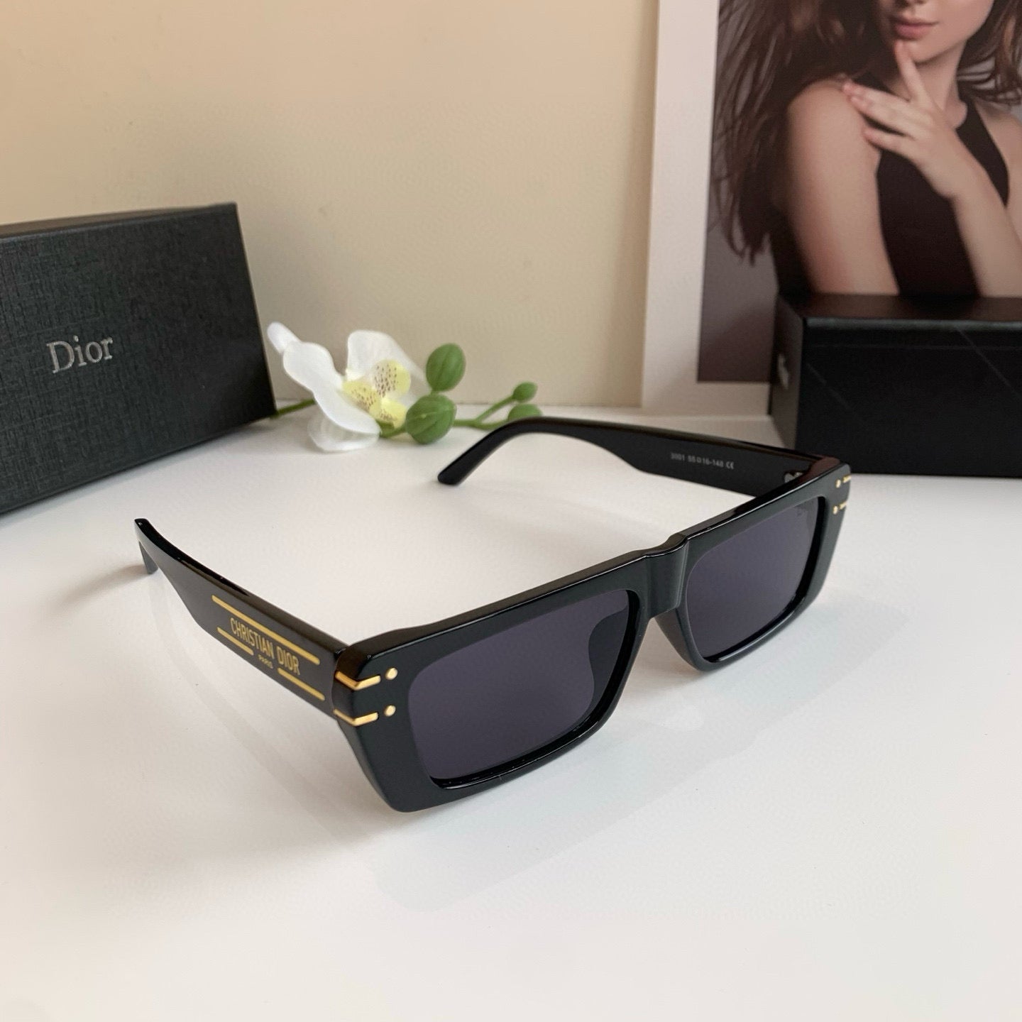 Gafas Dior clásicas unisex